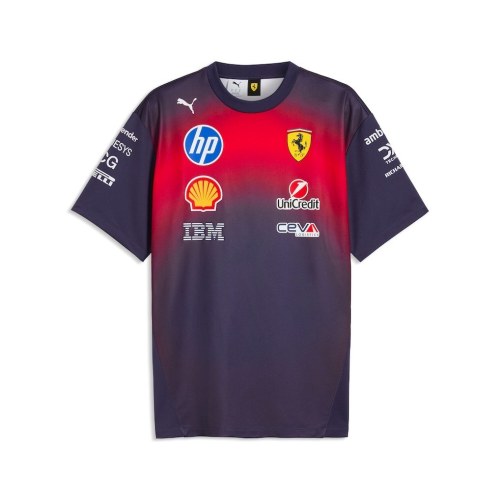 2026 Ferrari Racing T-Shirt  Purple NO Number