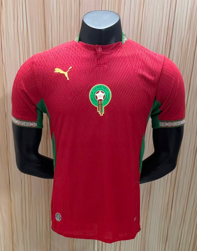 Morocco 2026 World Cup Home Player Man Jersey
