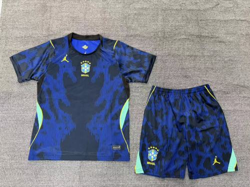 Brazil 2026 World Cup Away Kids Suit