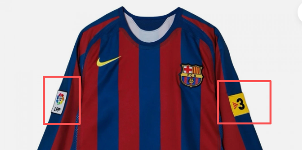Barcelona Home Long Sleeve Retro Jersey 2005/06