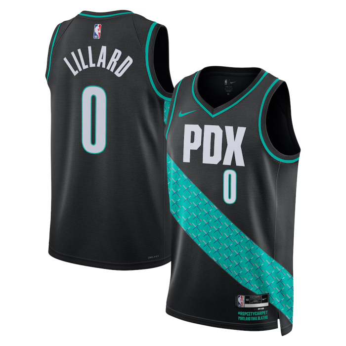 Trail Blazers NBA PDX City Edition Swingman Jersey