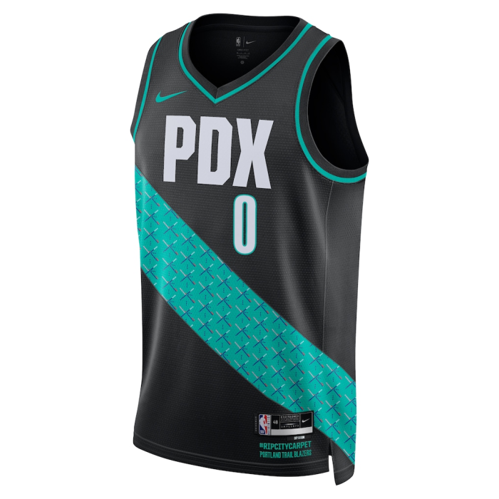 Trail Blazers NBA PDX City Edition Swingman Jersey