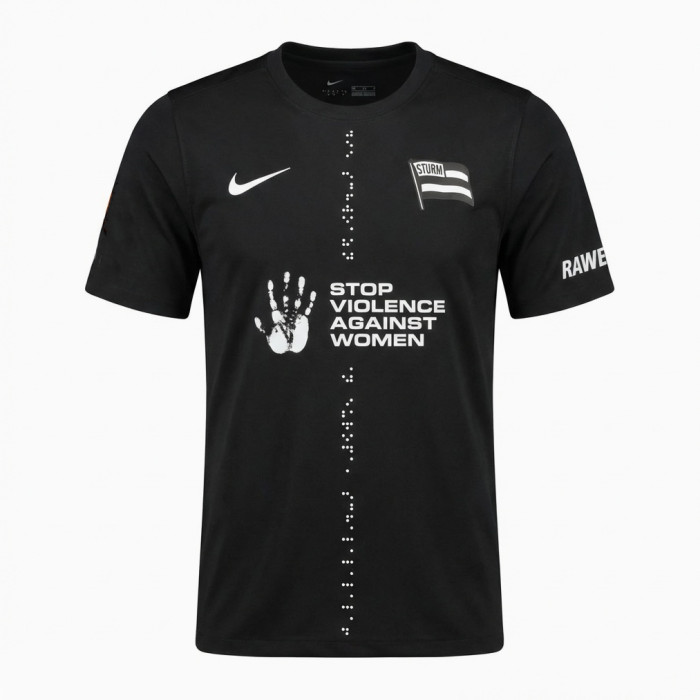 SK Sturm Graz 2026 “Stop Violence Against Women” Special Man Jersey