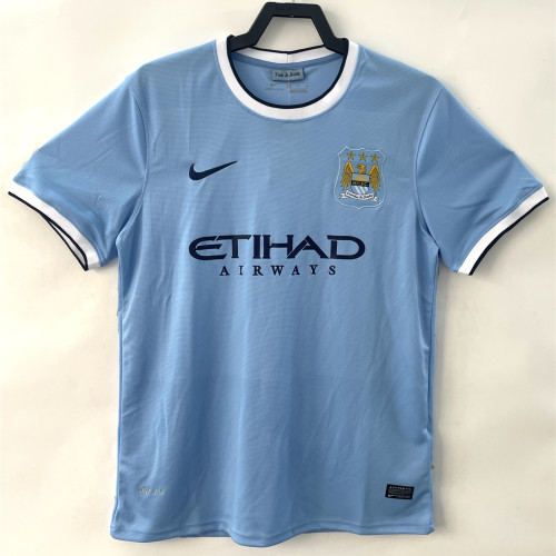Manchester City Home Retro Jersey 2013/14