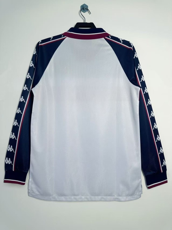 Manchester City Away Long Sleeve Retro Jersey 97/98