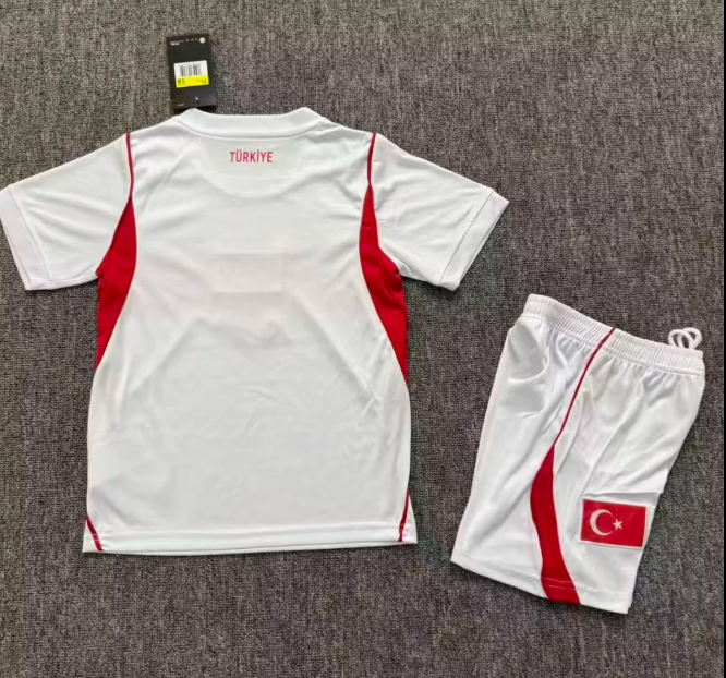 Turkey 2026 World Cup Away Kids Suit