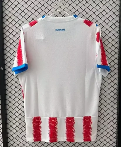 Paraguay 2026 World Cup Home Man Jersey