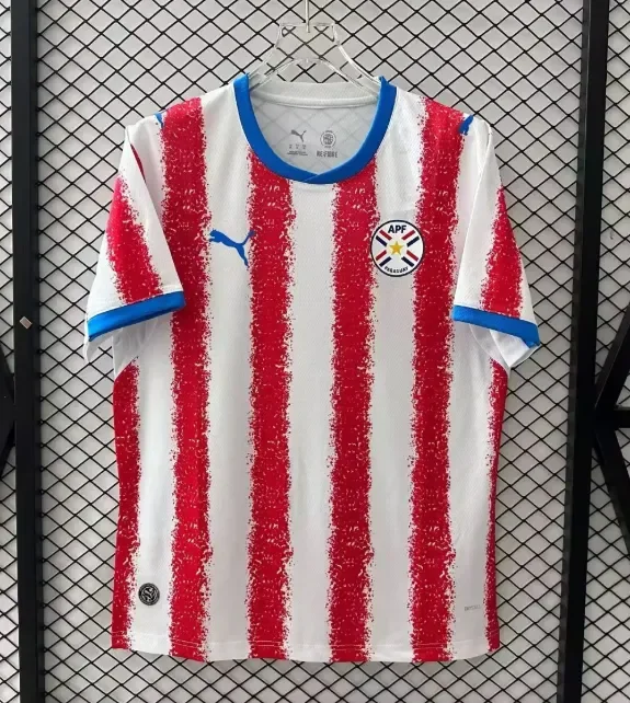 Paraguay 2026 World Cup Home Man Jersey