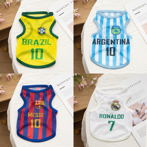 Mesh Breathable Dog Football Jersey