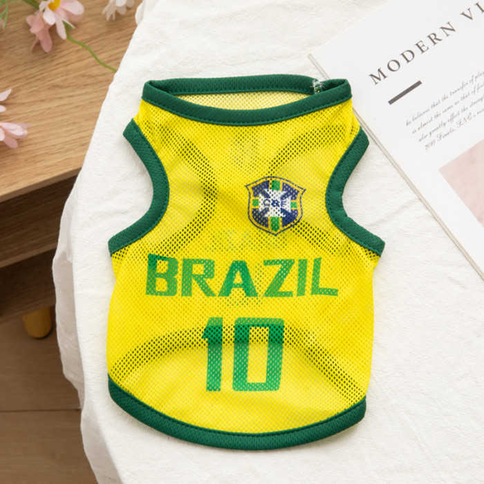 Mesh Breathable Dog Football Jersey