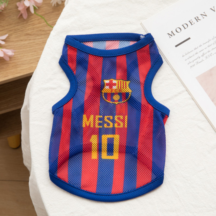 Mesh Breathable Dog Football Jersey