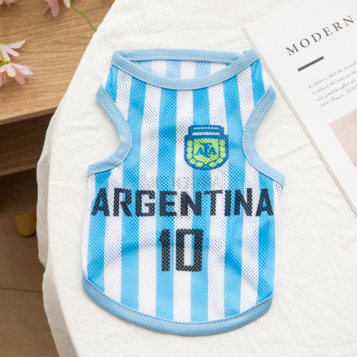 Mesh Breathable Dog Football Jersey