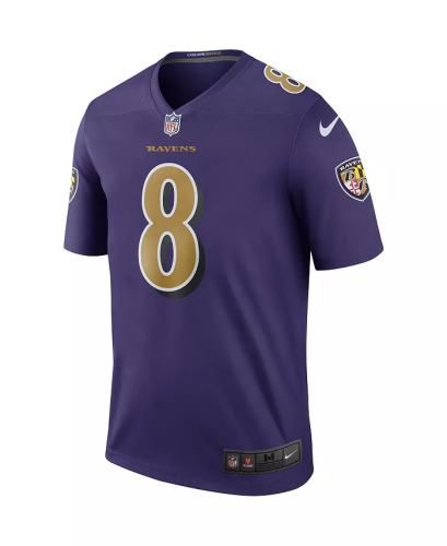 Baltimore Ravens Jersey Purple NO.8 JACKSON