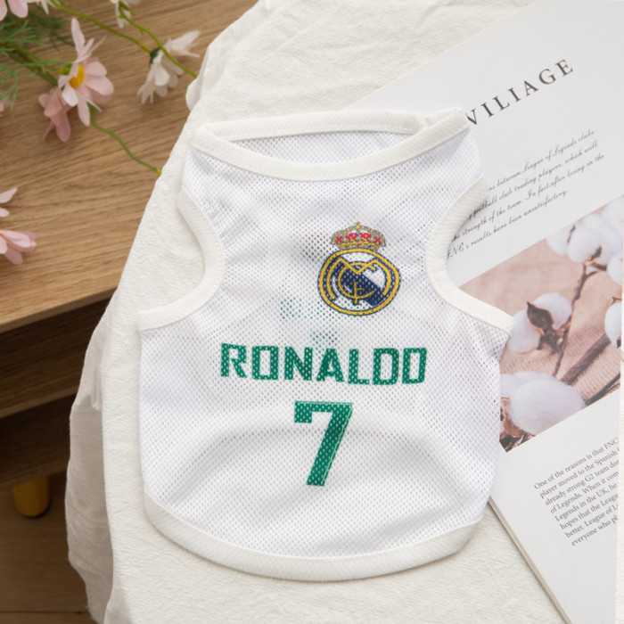 Mesh Breathable Dog Football Jersey