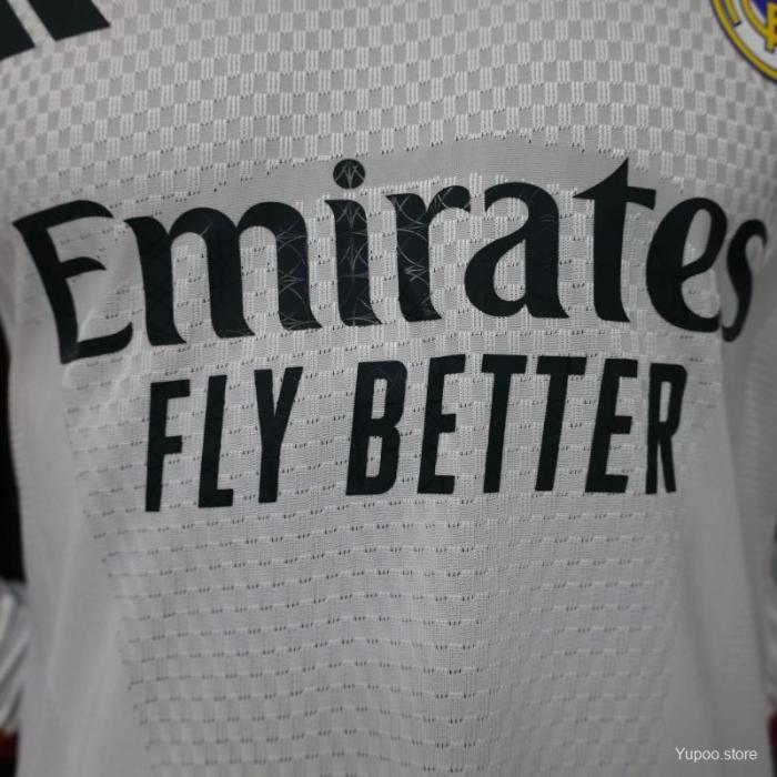 Real Madrid Home Player Long Sleeve Jersey 26/27