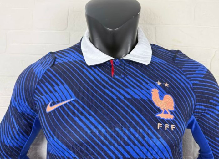 France 2026 World Cup Home Long Sleeve Player  Men Jersey