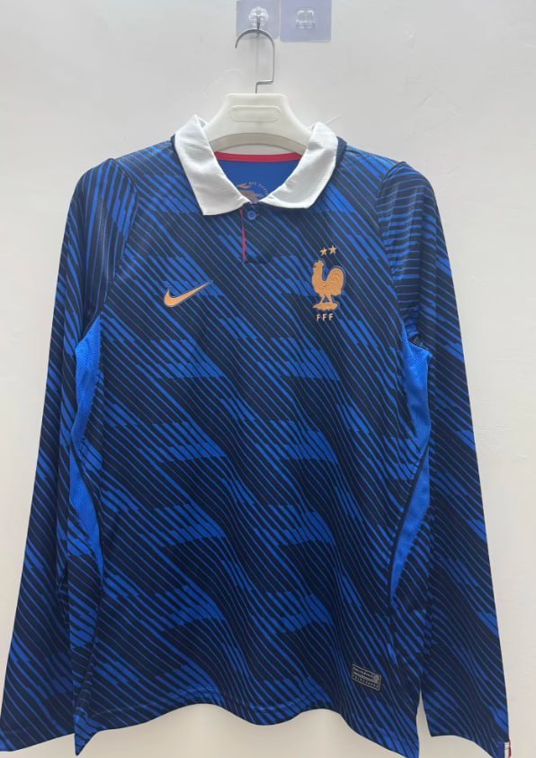 France 2026 World Cup Home Long Sleeve Men Jersey