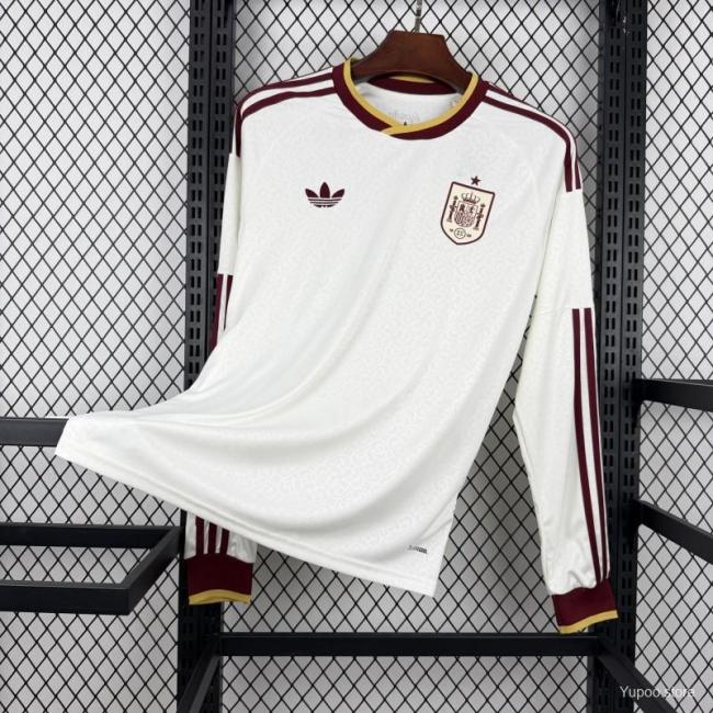 Spain 2026 World Cup Away Long Sleeve Man Jersey