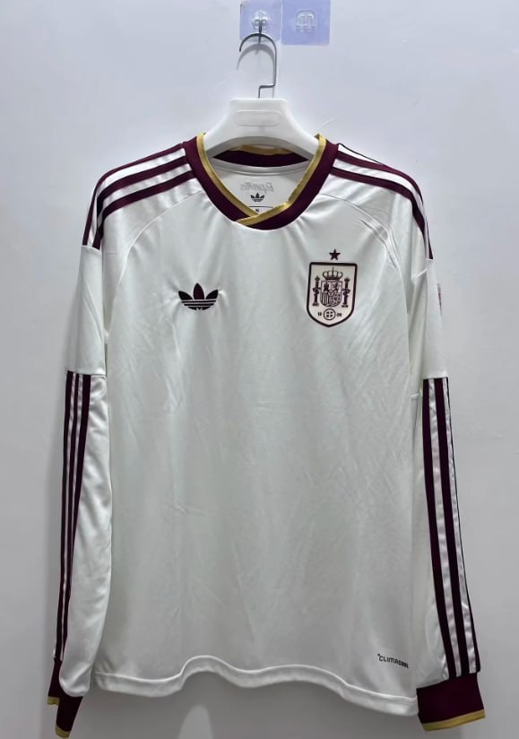 Spain 2026 World Cup Away Long Sleeve Man Jersey
