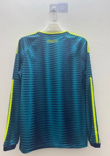 Colombia 2026 World Cup Away Long Sleeve Men Jersey