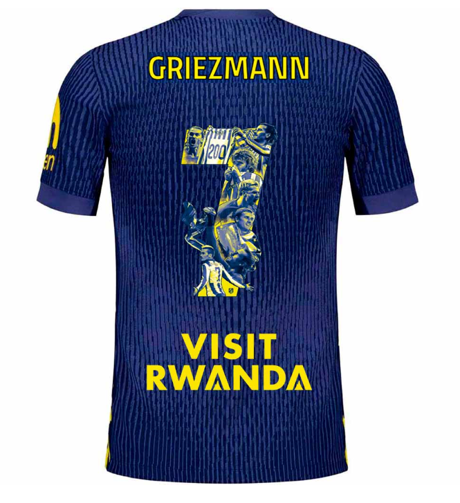 Atletico Madrid Away GRIEZMANN Special Edition Player Man Jersey 25/26