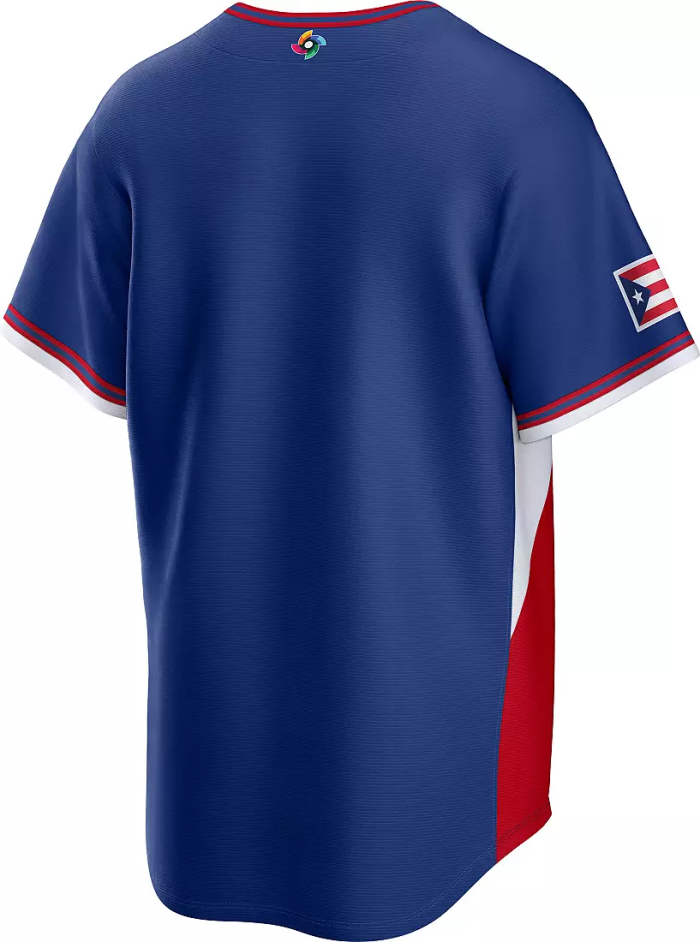 Puerto Rico Baseball Royal 2026 World Baseball Classic Road Stadium Jersey