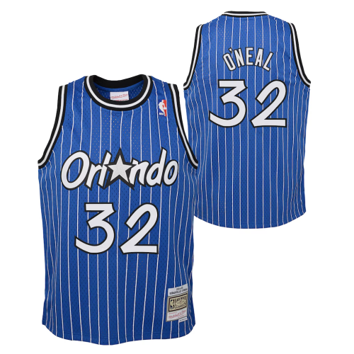 Orlando Magic Men Jersey Blue Stripes 90s NO.32 O‘NEAL