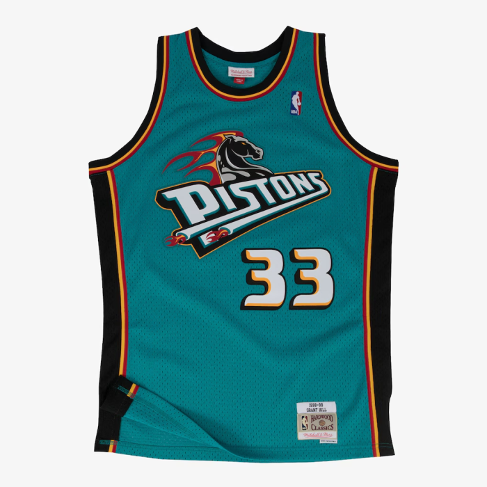 Detroit Pistons Mitchell & Ness Swingman Jersey Road Grant Hill 98/99 NO.33