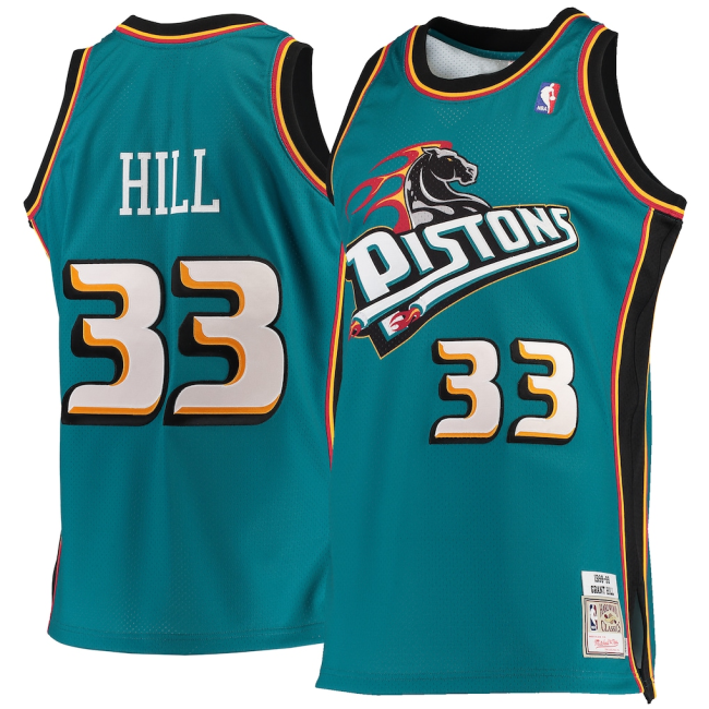 Detroit Pistons Mitchell & Ness Swingman Jersey Road Grant Hill 98/99 NO.33