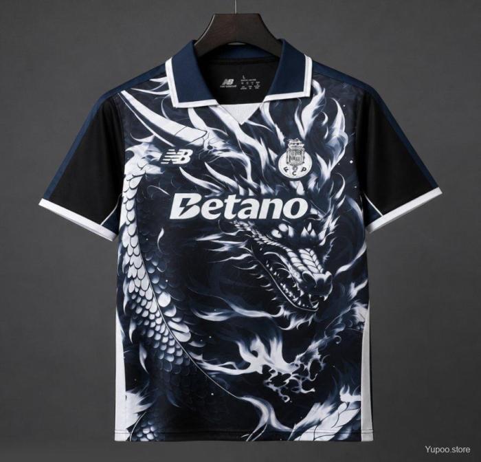 FC Porto Black Special Edition Dragon Man Jersey 26/27