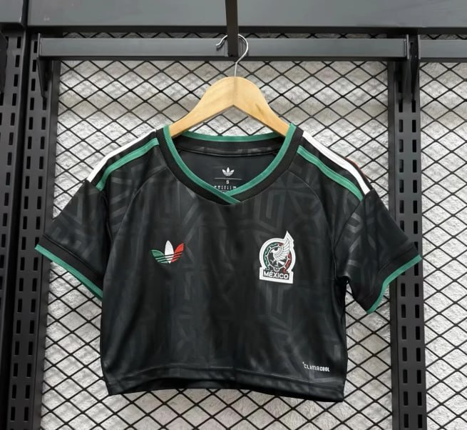 Mexico 2026 World Cup Third Women Cropped Jersey