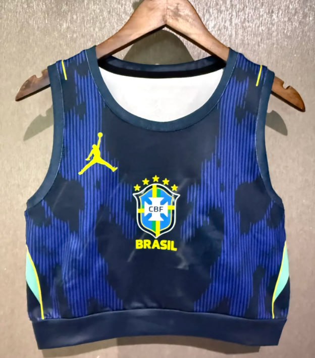 🇧🇷 ברזיל חולצת בטן חוץ נשים