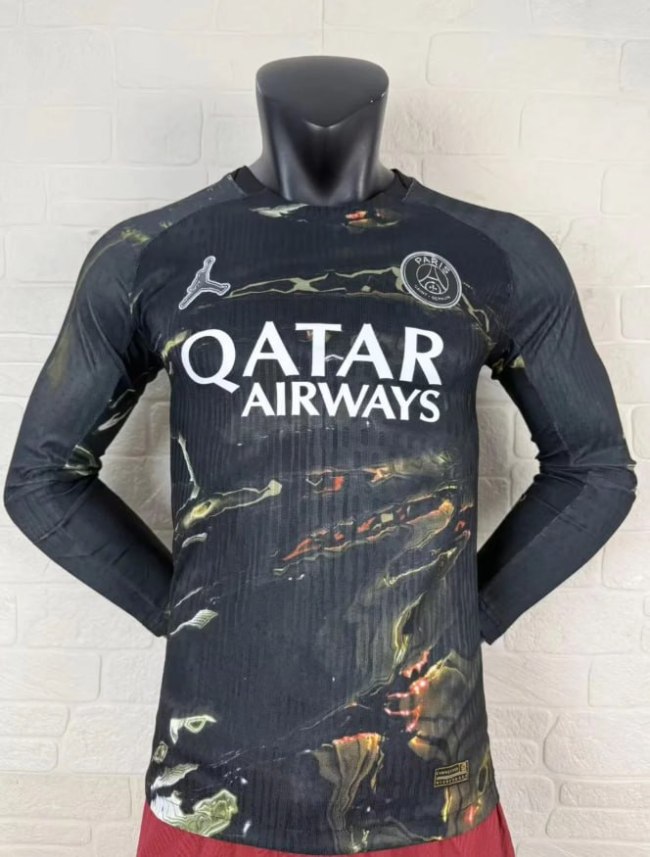 Paris Saint Germain Night Edition Player Long Sleeve Jersey 25/26