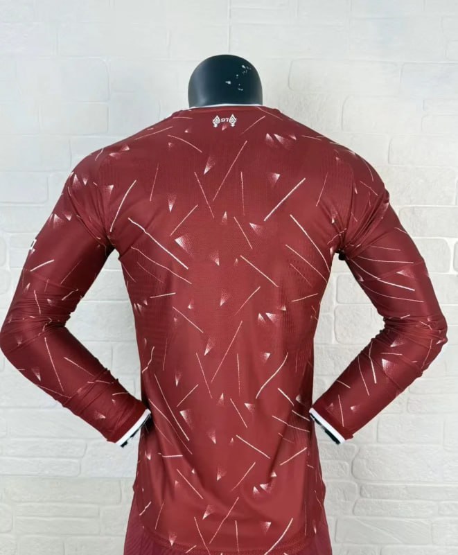 Liverpool Home Player Version Long Sleeve Jersey 26/27