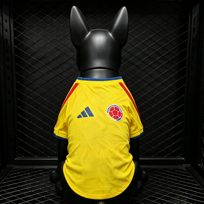 Colombia 2026 World Cup Home Dog's Jersey