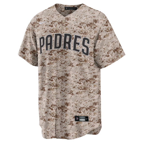 San Diego Padres Camo USMC Alternate Team Jersey