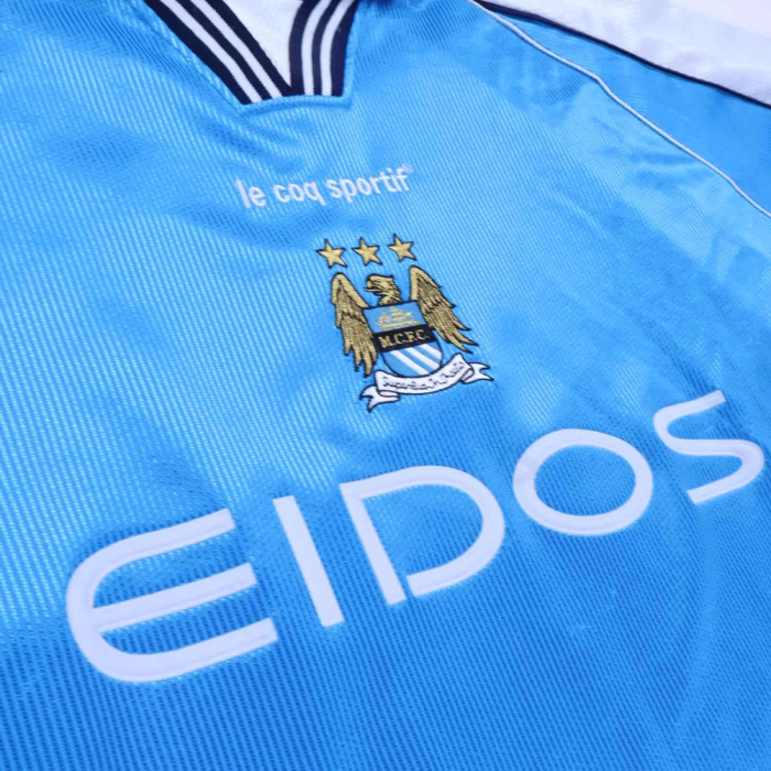Manchester City Home Retro Jersey 99/01