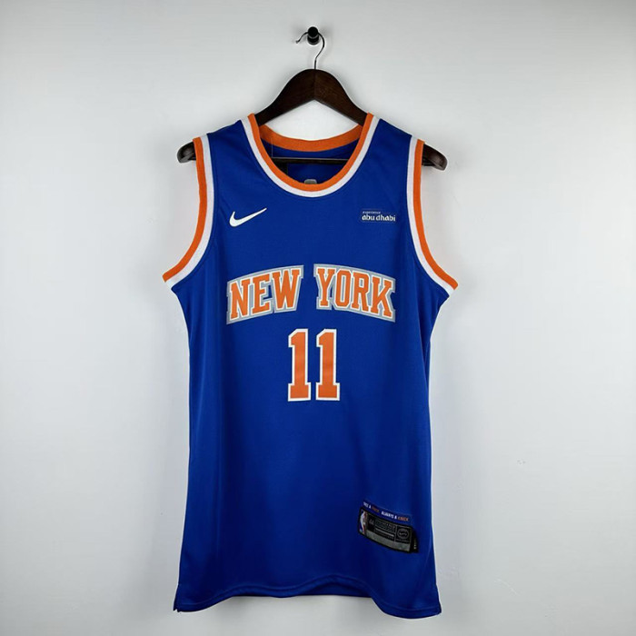 New York Knicks Men Jersey Blue 24/25 NO.11 BRUNSON