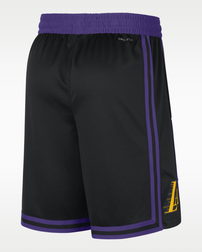 Los Angeles Lakers Basketball Shorts City Edition purple 23/24