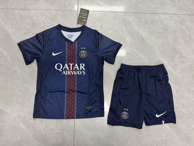 Paris Saint Germain Home Kids Suit 25/26(2 Stars)