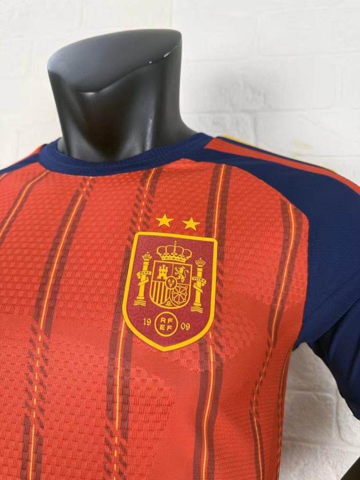 Spain 2026 World Cup Home Player Man Jersey (2 stars)