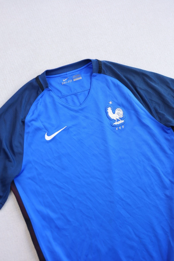 France Home Retro Jersey 2016/17