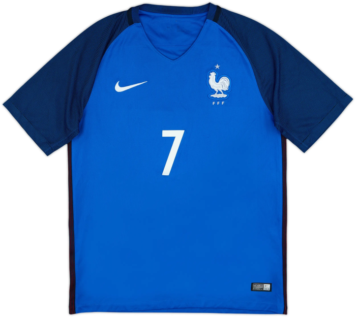 France Home Retro Jersey 2016/17