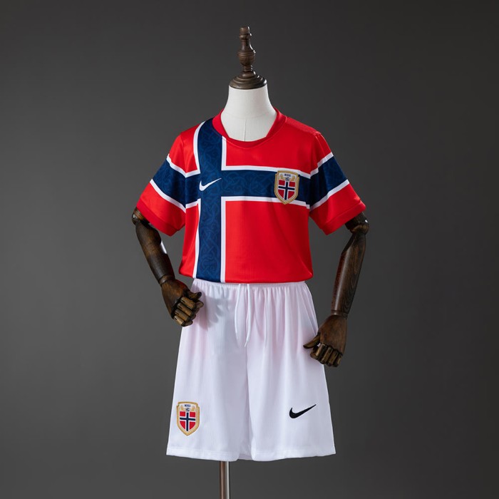 Norway 2026 World Cup Away Kids Suit & Socks
