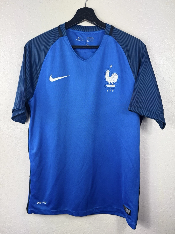 France Home Retro Jersey 2016/17