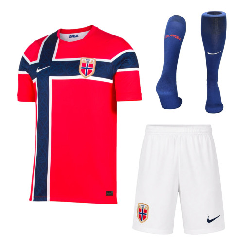 Norway 2026 World Cup Away Kids Suit & Socks
