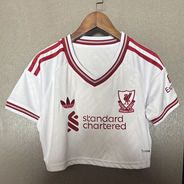 Liverpool Away Woman Cropped Jersey