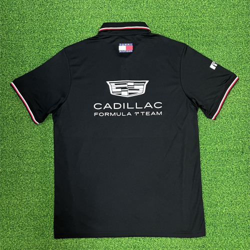 TH x Cadillac 2026 Team Polo Black Shirt