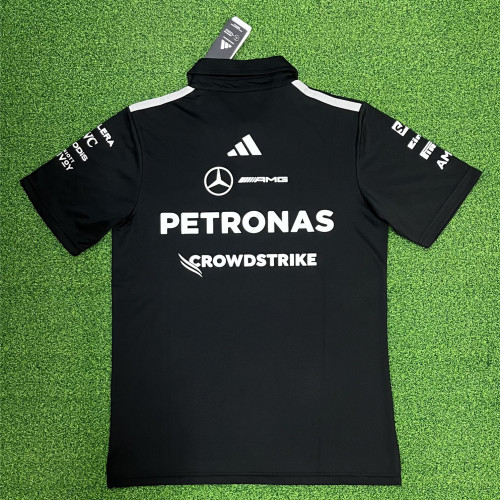 Mercedes-AMG 2026 Team Polo Black Shirt
