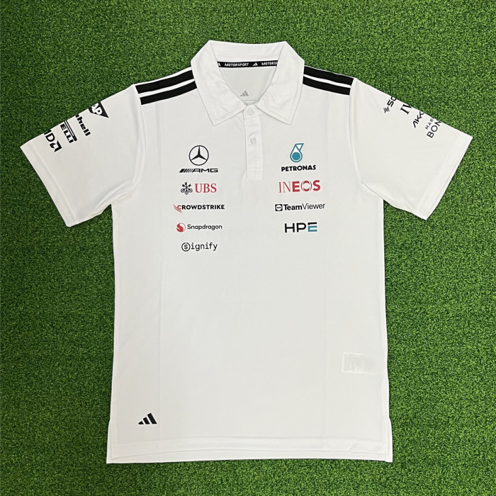 Mercedes-AMG 2026 Team Polo White T-shirt